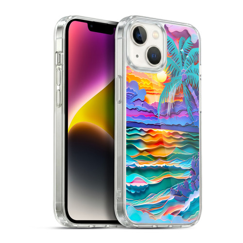 Haroulita Sceneries Sunset Soft Gel Case for Apple iPhone 14