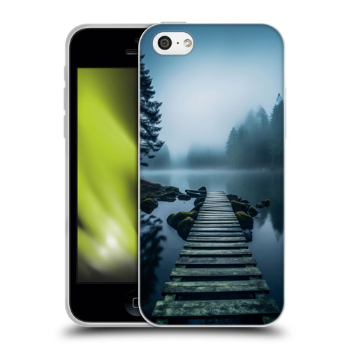 Haroulita Sceneries Dreaming Lake Pathway Soft Gel Case for Apple iPhone 5c