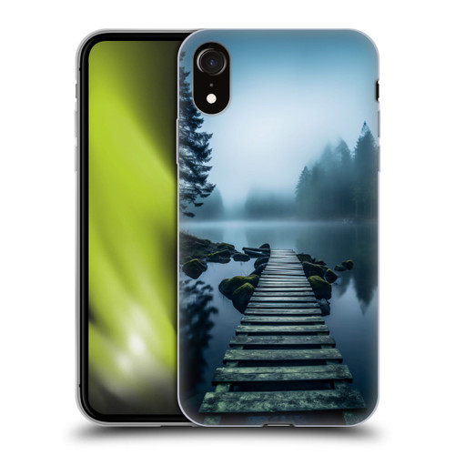 Haroulita Sceneries Dreaming Lake Pathway Soft Gel Case for Apple iPhone XR
