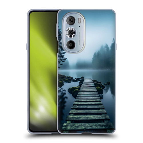 Haroulita Sceneries Dreaming Lake Pathway Soft Gel Case for Motorola Edge X30
