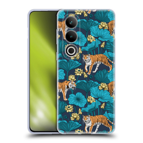 Katerina Kirilova Graphics Tigers In Lotus Pond Soft Gel Case for OPPO OnePlus Ace 3V 5G