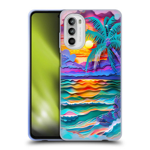 Haroulita Sceneries Sunset Soft Gel Case for Motorola Moto G52