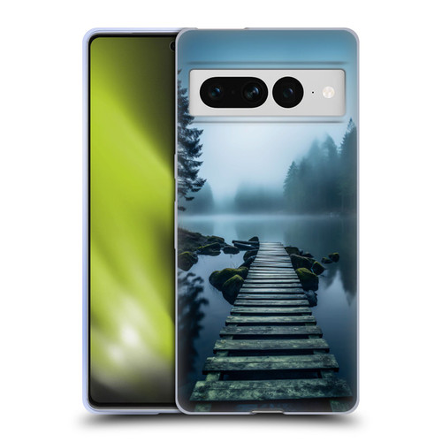 Haroulita Sceneries Dreaming Lake Pathway Soft Gel Case for Google Pixel 7 Pro
