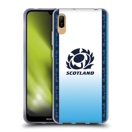 Scotland Rugby 2024/25 Crest Kit Away Soft Gel Case for Huawei Y6 Pro (2019)