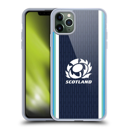 Scotland Rugby 2024/25 Crest Kit Home Soft Gel Case for Apple iPhone 11 Pro Max