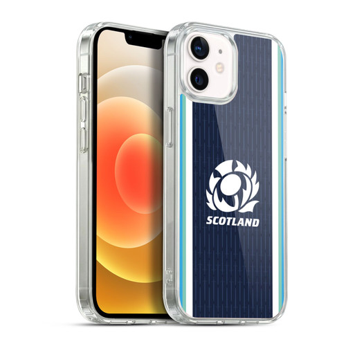 Scotland Rugby 2024/25 Crest Kit Home Soft Gel Case for Apple iPhone 12 / iPhone 12 Pro & MagSafe