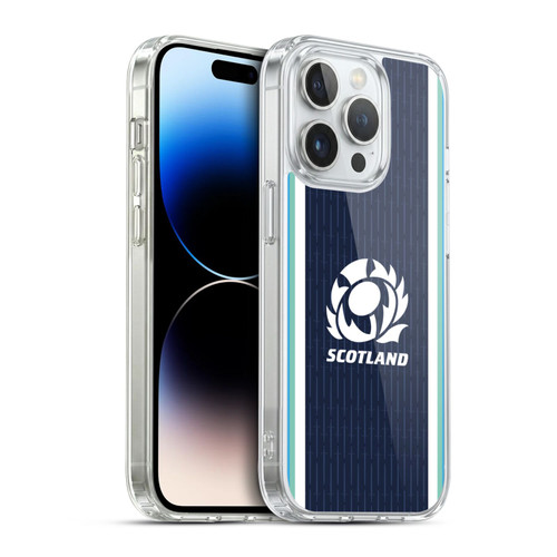 Scotland Rugby 2024/25 Crest Kit Home Soft Gel Case for Apple iPhone 14 Pro & MagSafe