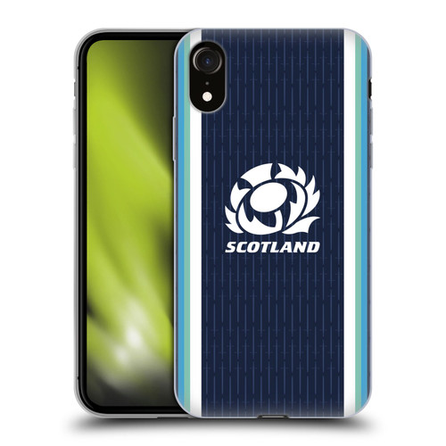 Scotland Rugby 2024/25 Crest Kit Home Soft Gel Case for Apple iPhone XR