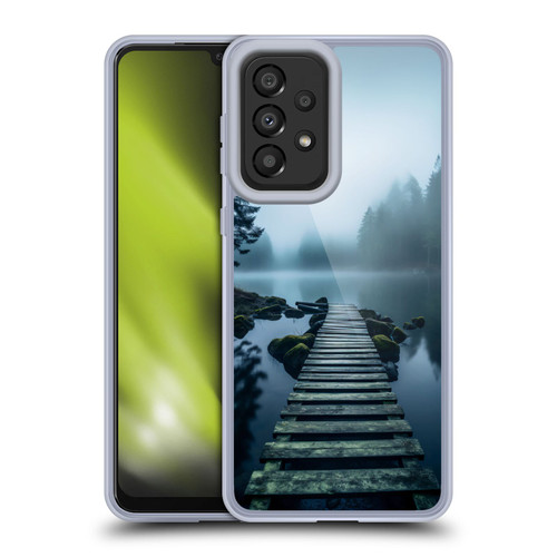 Haroulita Sceneries Dreaming Lake Pathway Soft Gel Case for Samsung Galaxy A33 5G (2022)