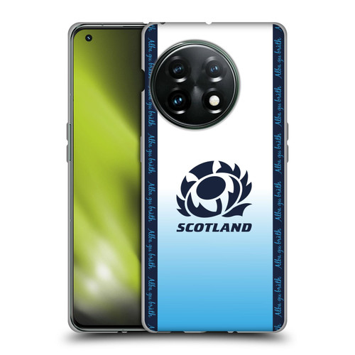 Scotland Rugby 2024/25 Crest Kit Away Soft Gel Case for OnePlus 11 5G