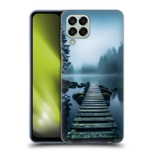 Haroulita Sceneries Dreaming Lake Pathway Soft Gel Case for Samsung Galaxy M33 (2022)