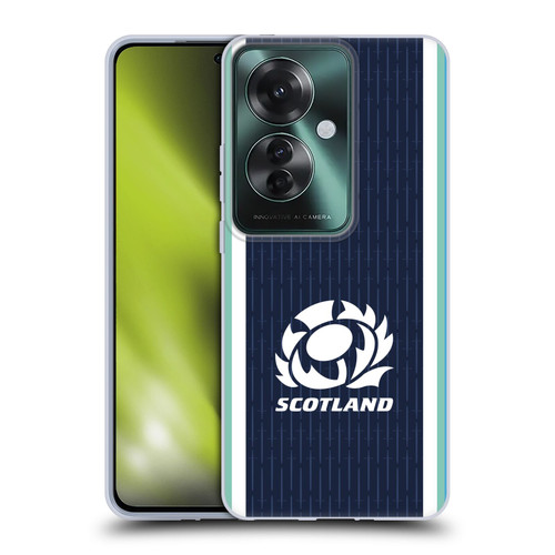 Scotland Rugby 2024/25 Crest Kit Home Soft Gel Case for OPPO Reno11 F 5G / F25 Pro 5G