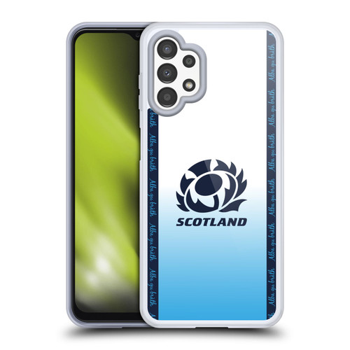 Scotland Rugby 2024/25 Crest Kit Away Soft Gel Case for Samsung Galaxy A13 (2022)