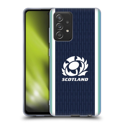 Scotland Rugby 2024/25 Crest Kit Home Soft Gel Case for Samsung Galaxy A52 / A52s / 5G (2021)