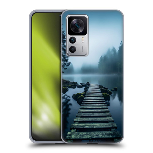 Haroulita Sceneries Dreaming Lake Pathway Soft Gel Case for Xiaomi 12T 5G / 12T Pro 5G / Redmi K50 Ultra 5G