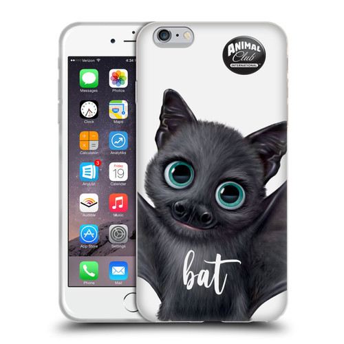 Animal Club International Faces Bat Soft Gel Case for Apple iPhone 6 Plus / iPhone 6s Plus