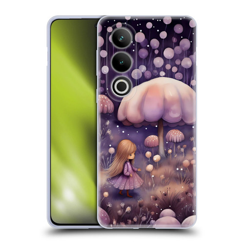 Haroulita Whimsical Girl And Mushroom Soft Gel Case for OPPO OnePlus Ace 3V 5G