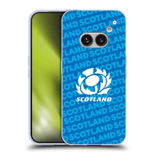 Scotland Rugby Graphics Logo Blue Soft Gel Case for Nothing Phone (2a)