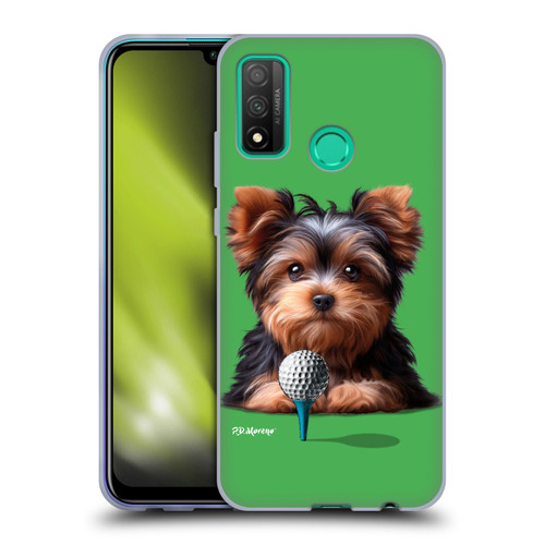 P.D. Moreno Sport Puppies Yorkshire Terrier Golf Soft Gel Case for Huawei P Smart (2020)