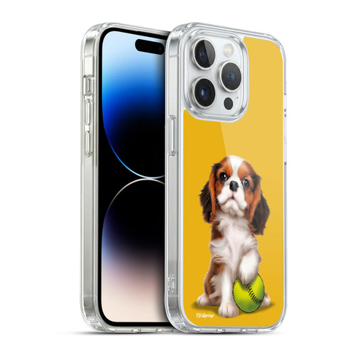 P.D. Moreno Sport Puppies Cavalier King Charles Baseball Soft Gel Case for Apple iPhone 13 Pro & MagSafe