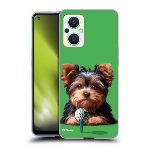P.D. Moreno Sport Puppies Yorkshire Terrier Golf Soft Gel Case for OPPO Reno8 Lite