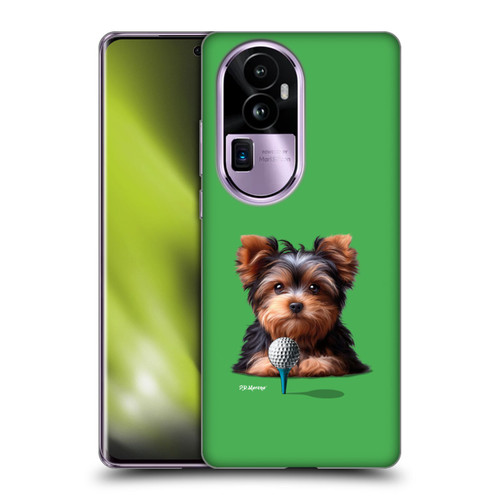 P.D. Moreno Sport Puppies Yorkshire Terrier Golf Soft Gel Case for OPPO Reno10 Pro+