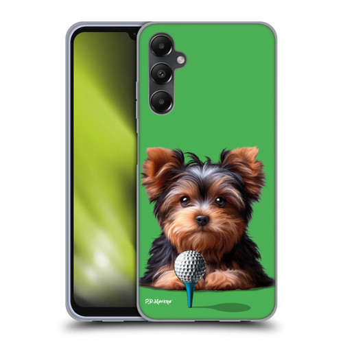P.D. Moreno Sport Puppies Yorkshire Terrier Golf Soft Gel Case for Samsung Galaxy A05s