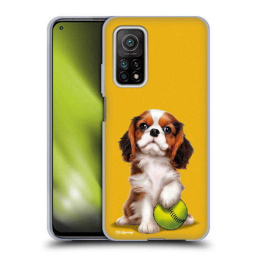 P.D. Moreno Sport Puppies Cavalier King Charles Baseball Soft Gel Case for Xiaomi Mi 10T 5G