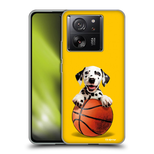 P.D. Moreno Sport Puppies Dalmatian Basket Soft Gel Case for Xiaomi 13T 5G / 13T Pro 5G