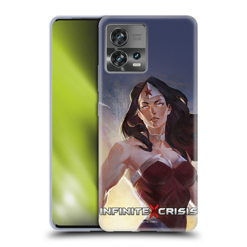 Infinite Crisis Characters Wonder Woman Soft Gel Case for Motorola Moto Edge 30 Fusion