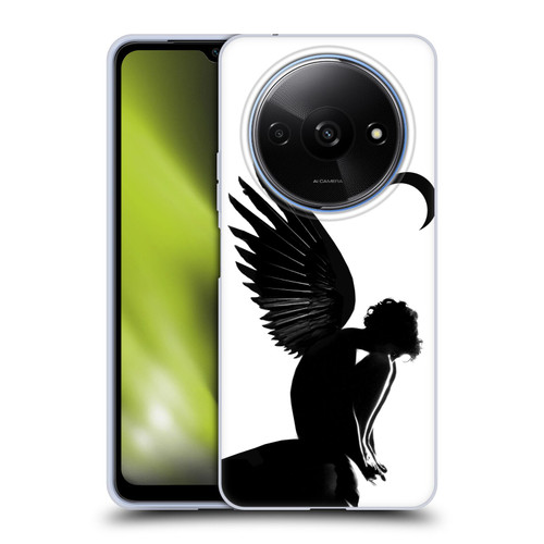 LouiJoverArt Black And White Angel Soft Gel Case for Xiaomi Redmi A3
