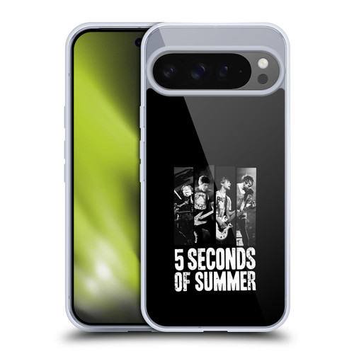 5 Seconds of Summer Posters Strips Soft Gel Case for Google Pixel 9 Pro XL