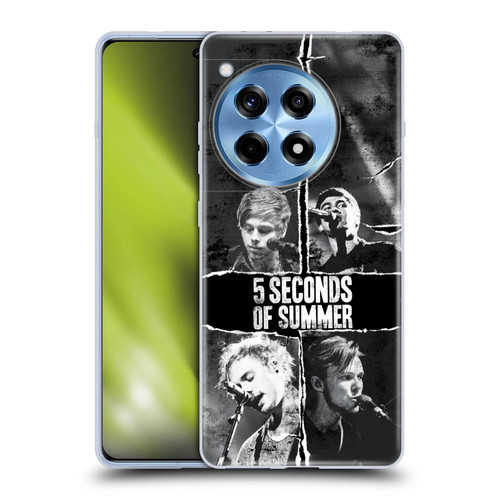 5 Seconds of Summer Posters Torn Papers 2 Soft Gel Case for OPPO OnePlus Ace 3 5G