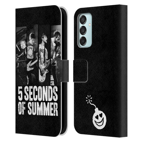 5 Seconds of Summer Posters Strips Leather Book Wallet Case Cover For Samsung Galaxy M15/F15 5G