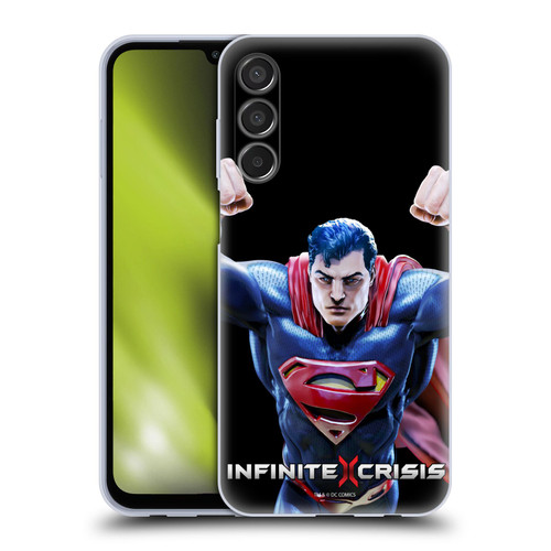 Infinite Crisis Characters Superman Soft Gel Case for Samsung Galaxy M15/F15 5G
