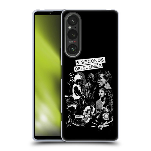 5 Seconds of Summer Posters Punkzine Soft Gel Case for Sony Xperia 1 V 5G