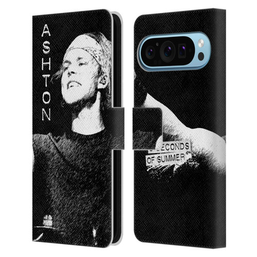 5 Seconds of Summer Solos BW Ashton Leather Book Wallet Case Cover For Google Pixel 9 / Pixel 9 Pro