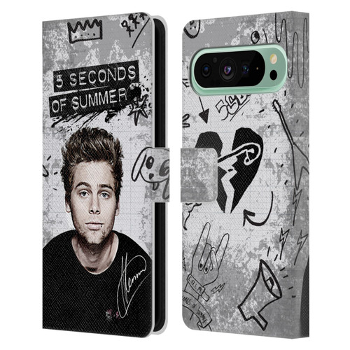 5 Seconds of Summer Solos Vandal Luke Leather Book Wallet Case Cover For Google Pixel 9 Pro XL