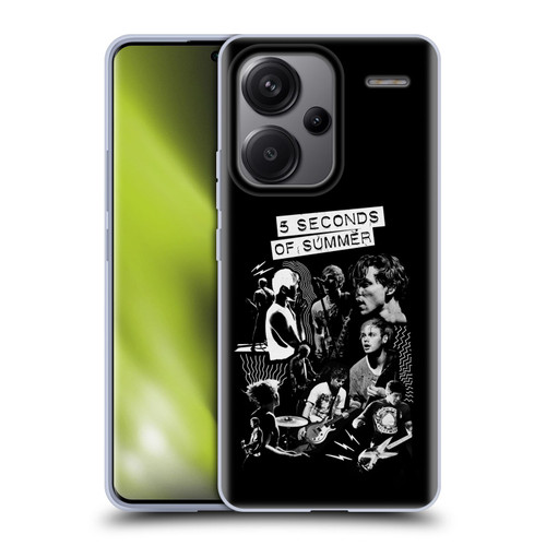 5 Seconds of Summer Posters Punkzine Soft Gel Case for Xiaomi Redmi Note 13 Pro Plus 5G