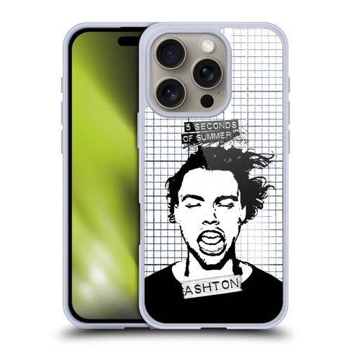 5 Seconds of Summer Solos Grained Ashton Soft Gel Case for Apple iPhone 16 Pro