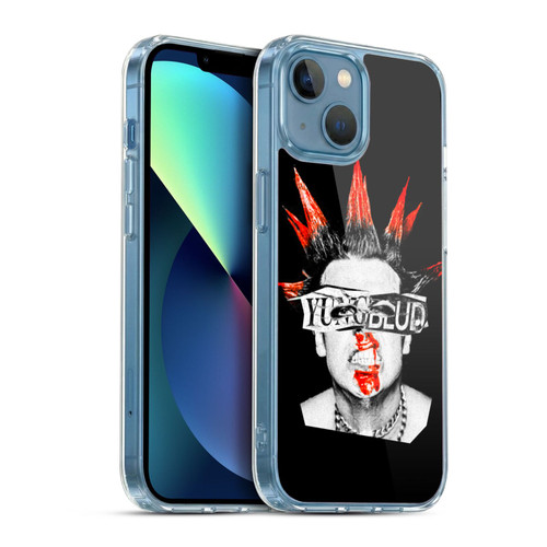 Yungblud Graphics Face Soft Gel Case for Apple iPhone 13 Mini