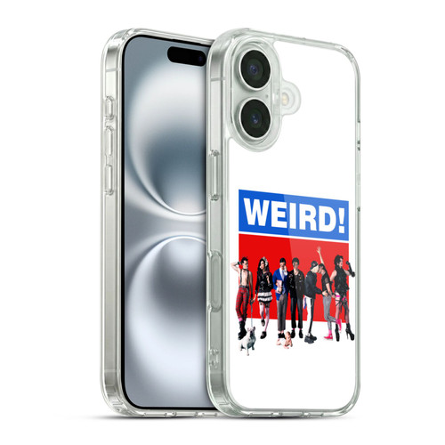 Yungblud Graphics Weird! Soft Gel Case for Apple iPhone 16