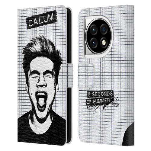 5 Seconds of Summer Solos Grained Calum Leather Book Wallet Case Cover For OPPO OnePlus Ace 3 5G