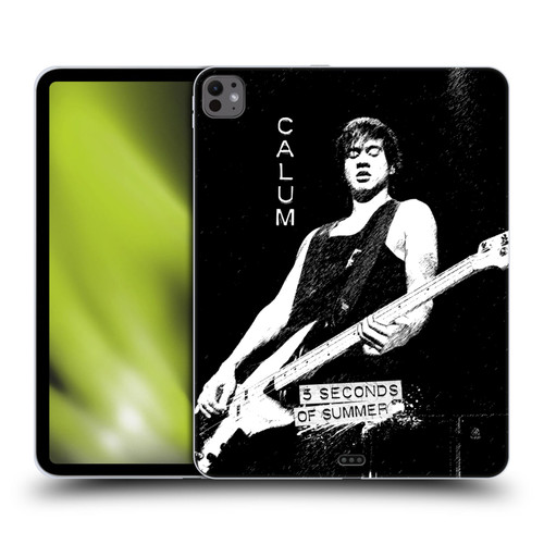 5 Seconds of Summer Solos BW Calum Soft Gel Case for Apple iPad Pro 13 M4 2024