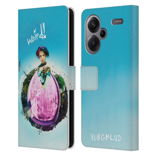 Yungblud Graphics Weird! 2 Leather Book Wallet Case Cover For Xiaomi Redmi Note 13 Pro Plus 5G