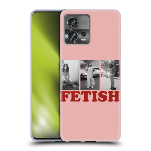 Selena Gomez Fetish Black & White Album Photos Soft Gel Case for Motorola Moto Edge 30 Fusion