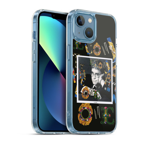 Elton John Artwork The One Single Soft Gel Case for Apple iPhone 13 Mini & MagSafe