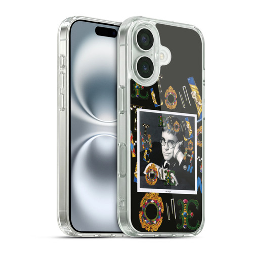 Elton John Artwork The One Single Soft Gel Case for Apple iPhone 16 & MagSafe
