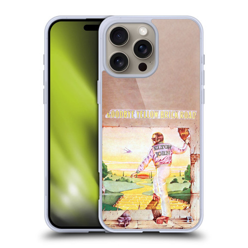 Elton John Artwork GBYR Album Soft Gel Case for Apple iPhone 16 Pro Max
