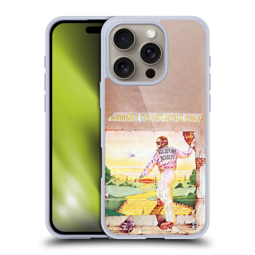 Elton John Artwork GBYR Album Soft Gel Case for Apple iPhone 16 Pro